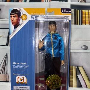 Mister Spock Action Figure - Blue and Black